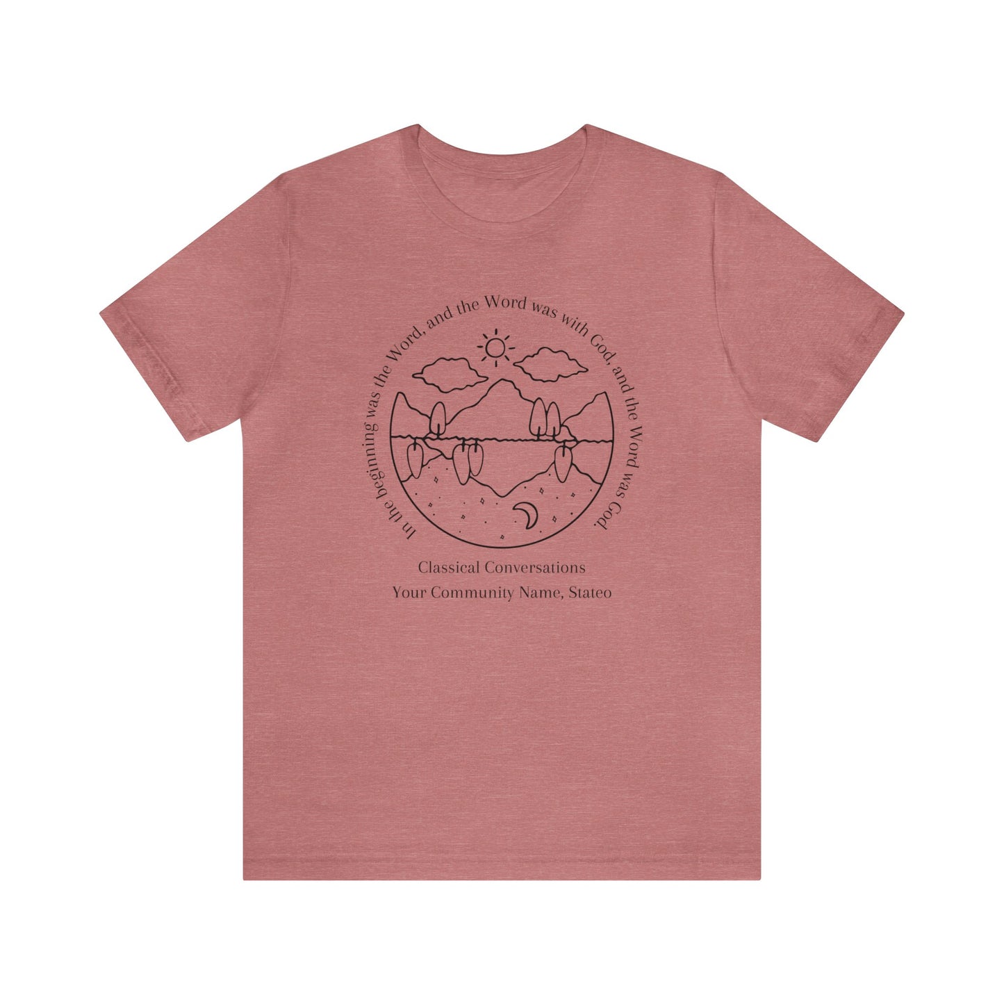 John 1:1 Classical Conversations Shirt Cycle 3