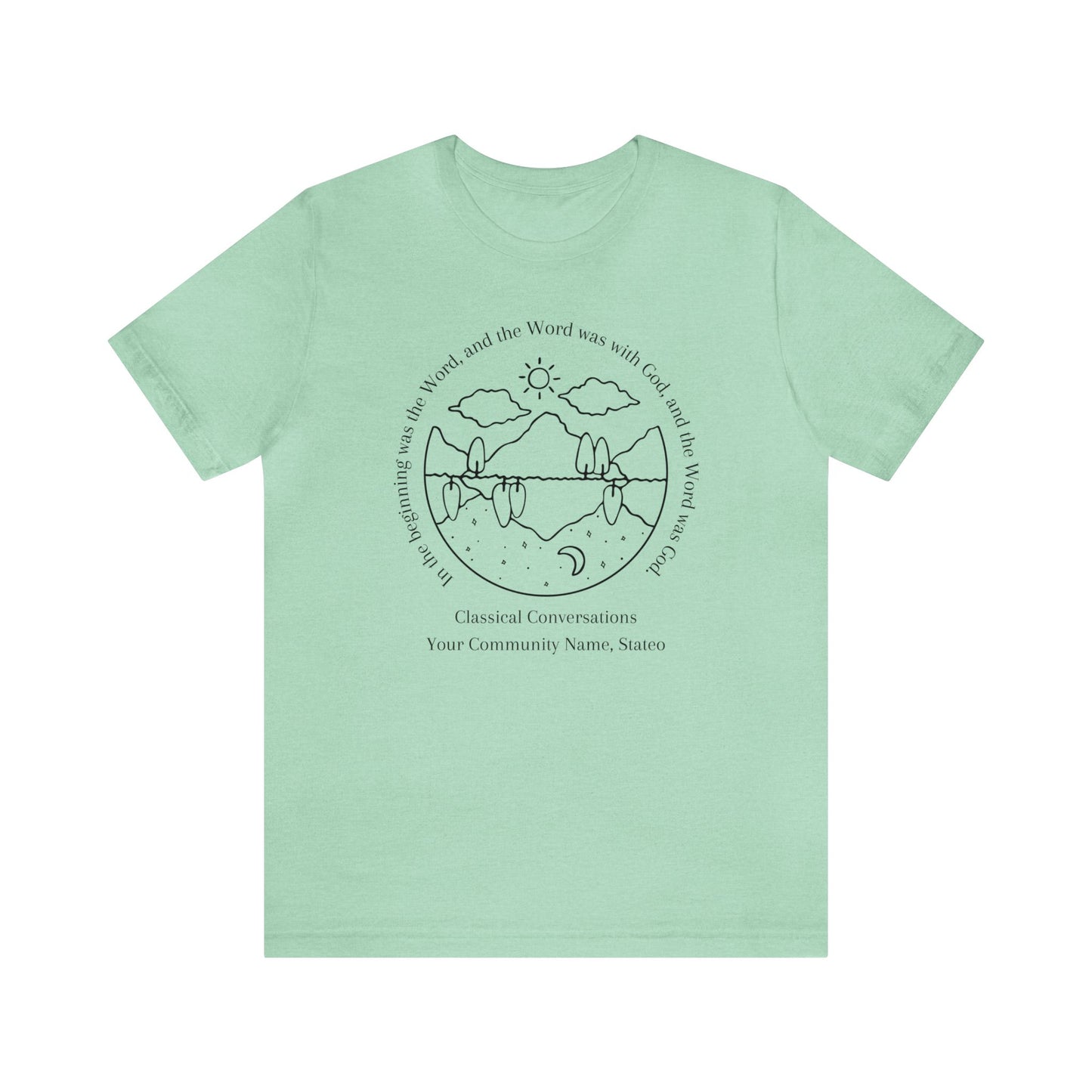 John 1:1 Classical Conversations Shirt Cycle 3