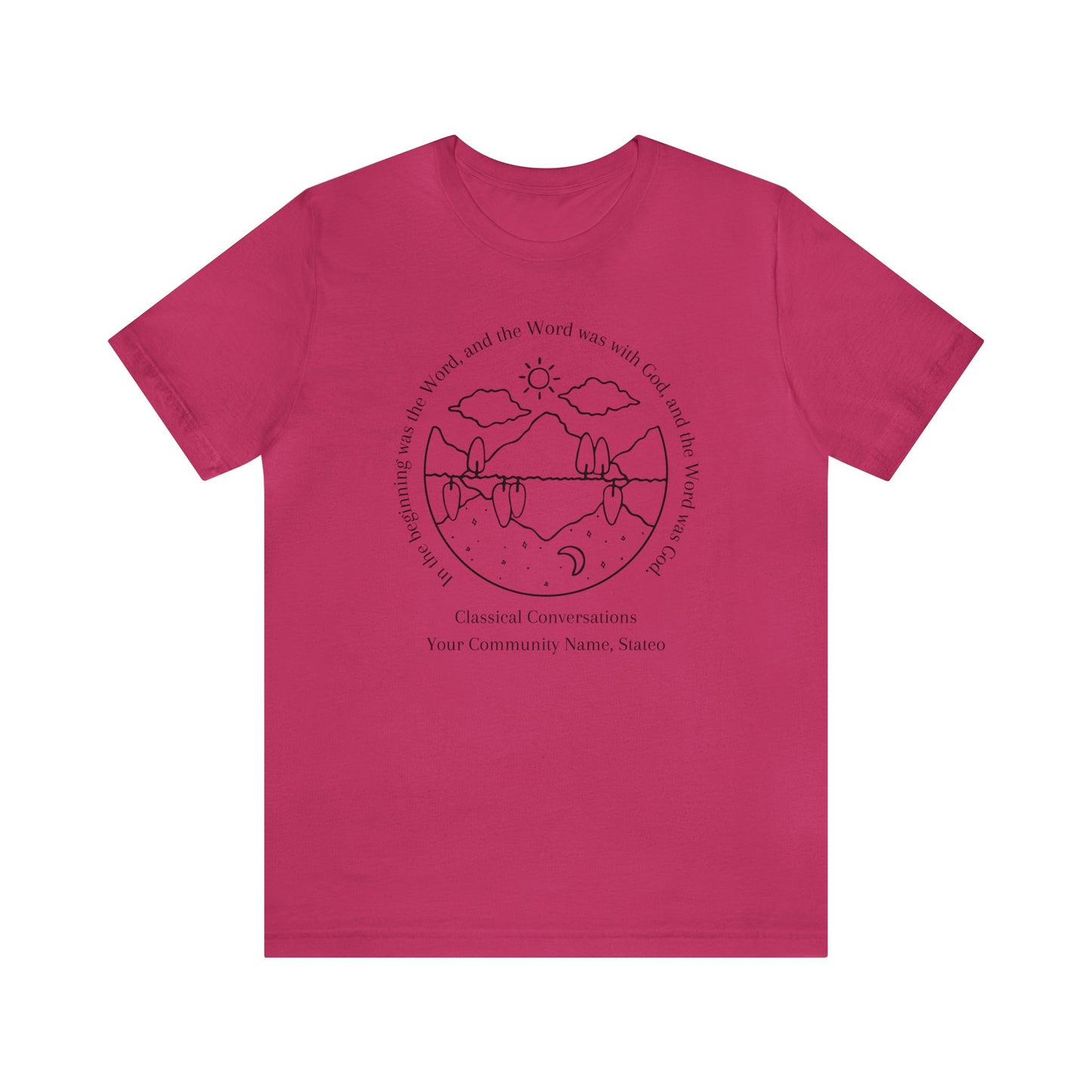 John 1:1 Classical Conversations Shirt Cycle 3