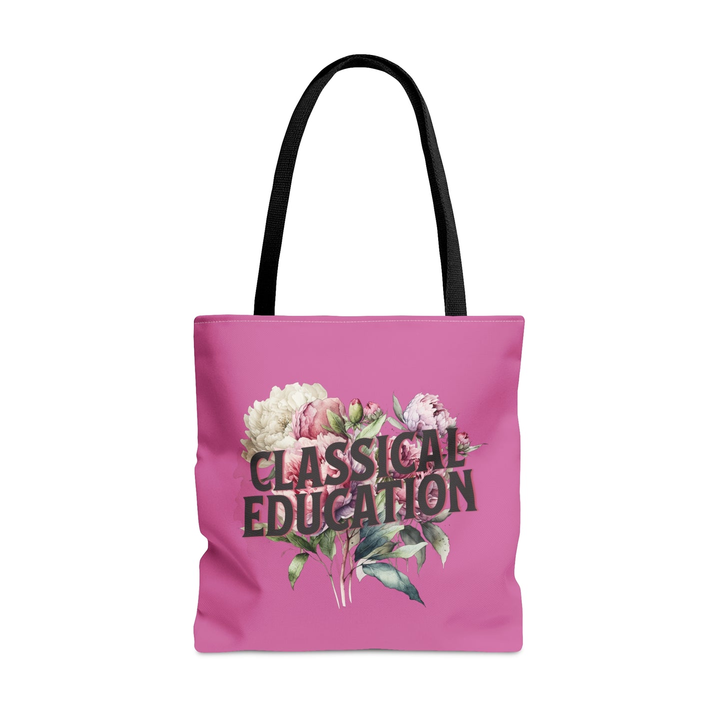 Classical Education Roses Tote Bag