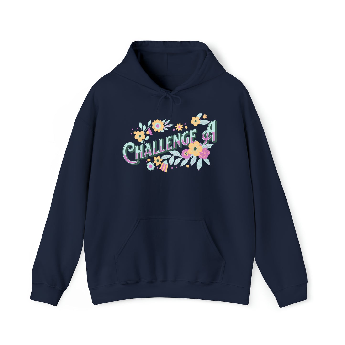 Challenge A Floral Classical Conversations Hooded Sweatshirt