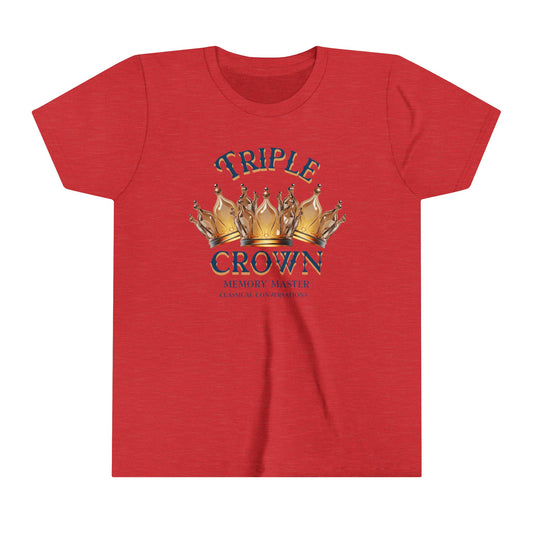 Triple Crown Memory Master Youth Shirt doublesided