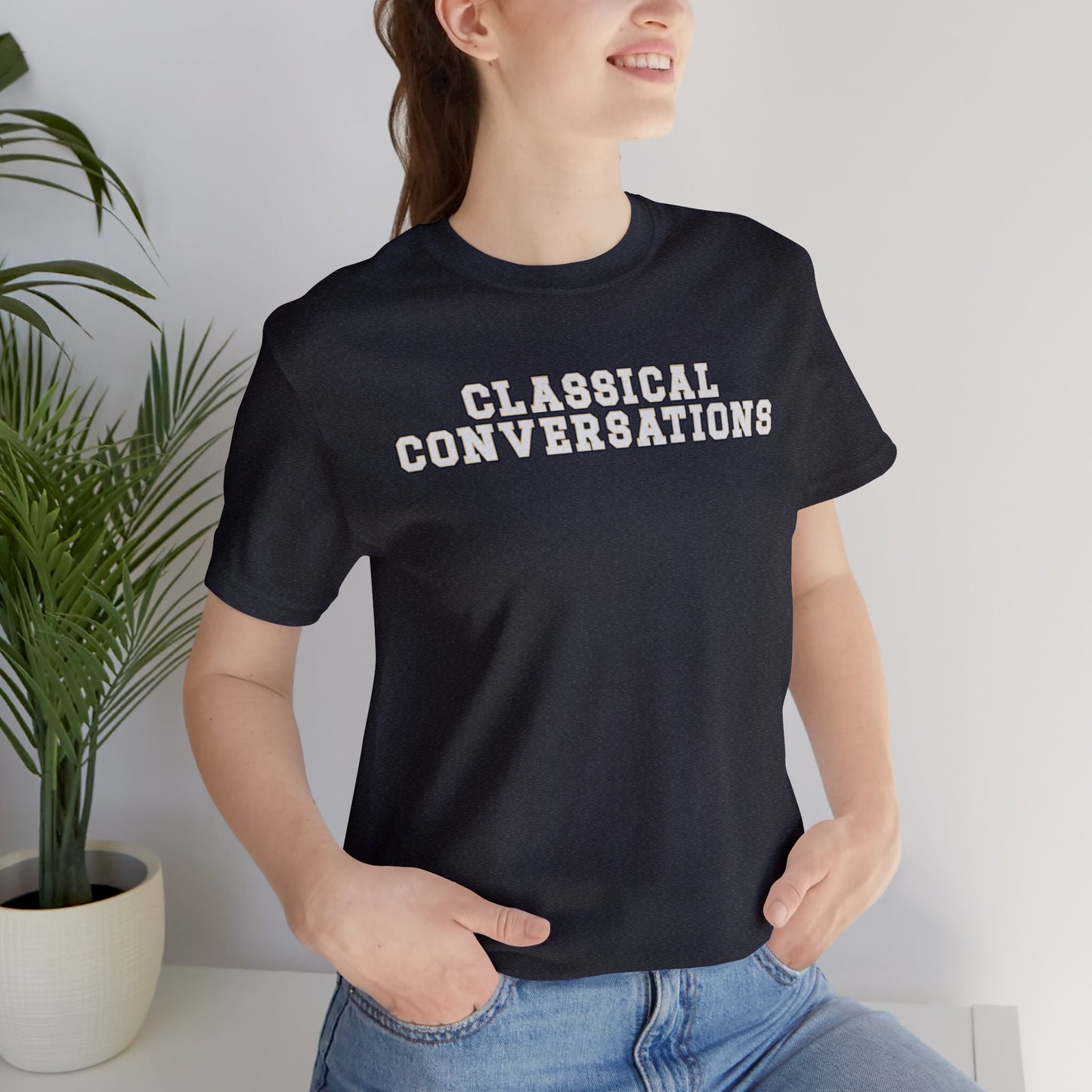 Classical Conversations Varsity Letter Tee